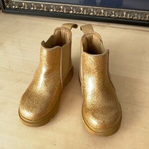 Native Kensington Treklite Glitter Gold - Chelsea Boot - All Weather -